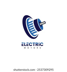 Logo für Elektromotoren - ein kreatives Logo-Design für Unternehmen der Motorwicklung, -herstellung und -reparatur