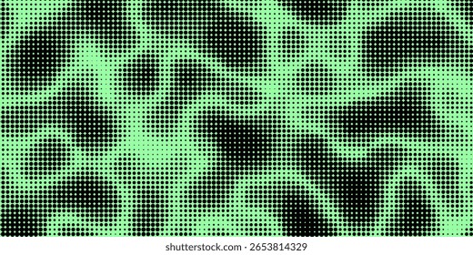 Electric neon waves filling the ether. Shimmering dots forming a pattern of smooth lines, bumps and depressions. Acid vector background for music album.
vector background