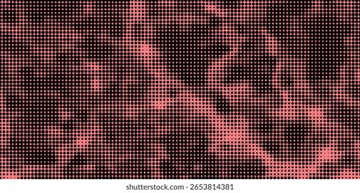 Electric neon waves filling the ether. Shimmering dots forming a pattern of smooth lines, bumps and depressions. Acid vector background for music album.
vector illustration