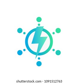 electric network, grid, electricity vector