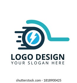 Electric Onlineshop Brand New Logo Design