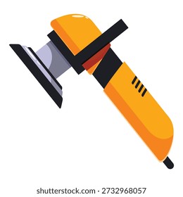 Electric orbital sander ensuring a smooth finish on various surfaces
