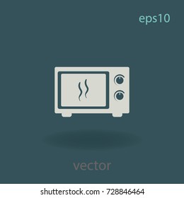 electric oven icon, vector design element