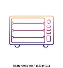 electric oven nolan icon. Simple thin line, outline vector of Appliances icons for ui and ux, website or mobile application
