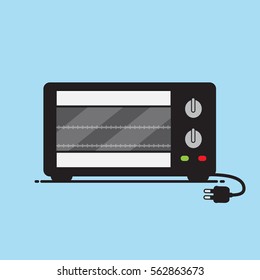 Electric ovens vector design.