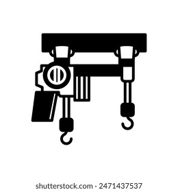 Electric Paint Mixer Glyph Icon, Vector illustration