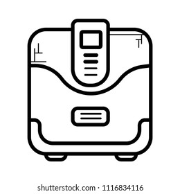 Electric pan Icon Vector