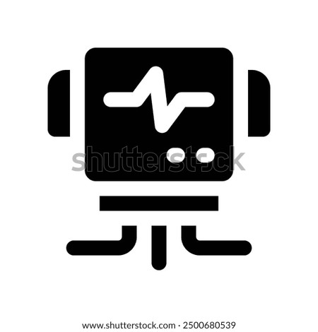 electric panel icon. vector glyph icon for your website, mobile, presentation, and logo design.