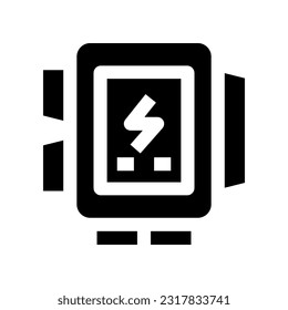 electric panel icon for your website, mobile, presentation, and logo design.