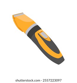 Electric Pet Clipper, Veterinary Flat Vector Illustration