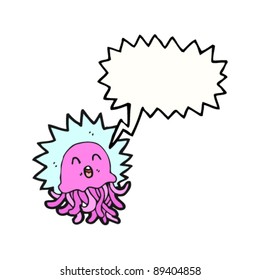 electric pink jellyfish