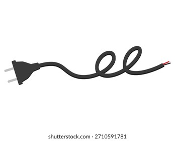 Cable de enchufe eléctrico Clip Art