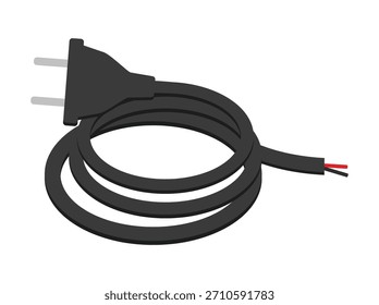 Cable de enchufe eléctrico Clip Art