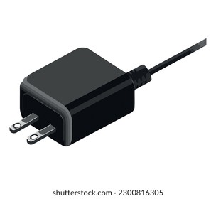 Diseño de enchufe eléctrico sobre blanco