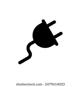 electric plug, electricity, power - vector icon