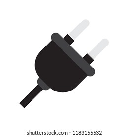 Electric Plug flat icon. You can be used Electric Plug icon for several purposes like: websites, UI, UX, print templates, promotional materials, info-graphics, web and mobile phone apps.