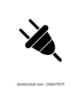 Electric plug icon