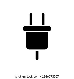 Electric plug icon