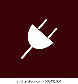 Electric plug icon