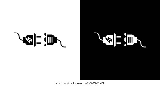 Electric plug icon concept, vector illustration