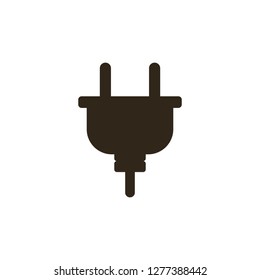 Electric plug icon. vector illustration