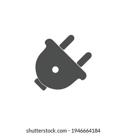 Electric plug icon. Vector illustration. Eps 10.