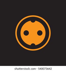 electric plug, icon, vector illustration EPS 10