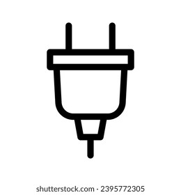 Electric Plug Icon Vector Symbol Design Illustration