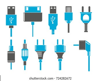 electric plug icons