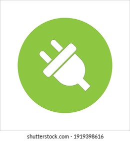 vector de icono de conexión eléctrica