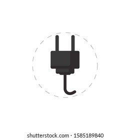 electric plug vector icon.  electric plug vector icon.  electric plug vector icon.  