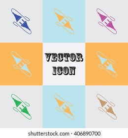 Electric plug Vector icon