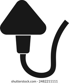 Electric plugin connect icon vector illustration