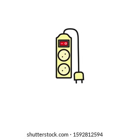 Electric Plugs icon design template EPS 10