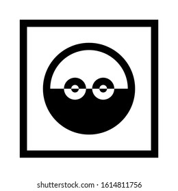 electric plugs icon isolated sign symbol vector illustration - high quality black style vector icons
