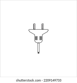 DISEÑO DE SÍMBOLO DE ILUSTRACIÓN DE ICONO DE ENVASES ELÉCTRICAS
