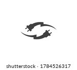 electric plugs logo design template