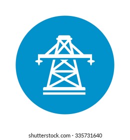 Electric pole icon.