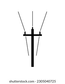 electric pole icon, vector best flat icon.
