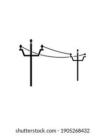 Electric Pole Icon,vector Best Flat Icon.