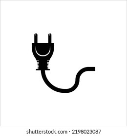 Electric Power Cord Plug Icon