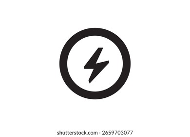 ícone Energia elétrica e engenharia,
símbolo de tecnologia e eficiência