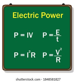 elektrische Leistungsformel, physikalische Formel