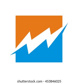 Electric Power - Vector stock logo template