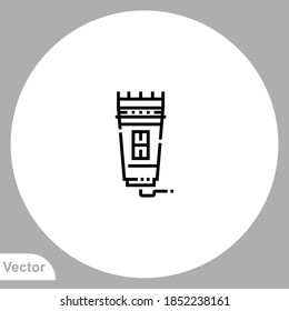 Electric razor icon sign vector,Symbol, logo illustration for web and mobile