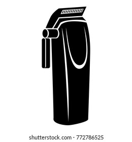 Electric razor icon. Simple illustration of electric razor vector icon for web