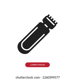 Electric razor icon vector