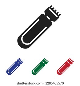 Electric razor icon vector