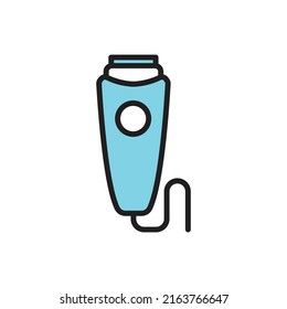 Electric Razor Icon Vector Illustration