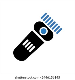 Electric razor icon.vector graphics design.